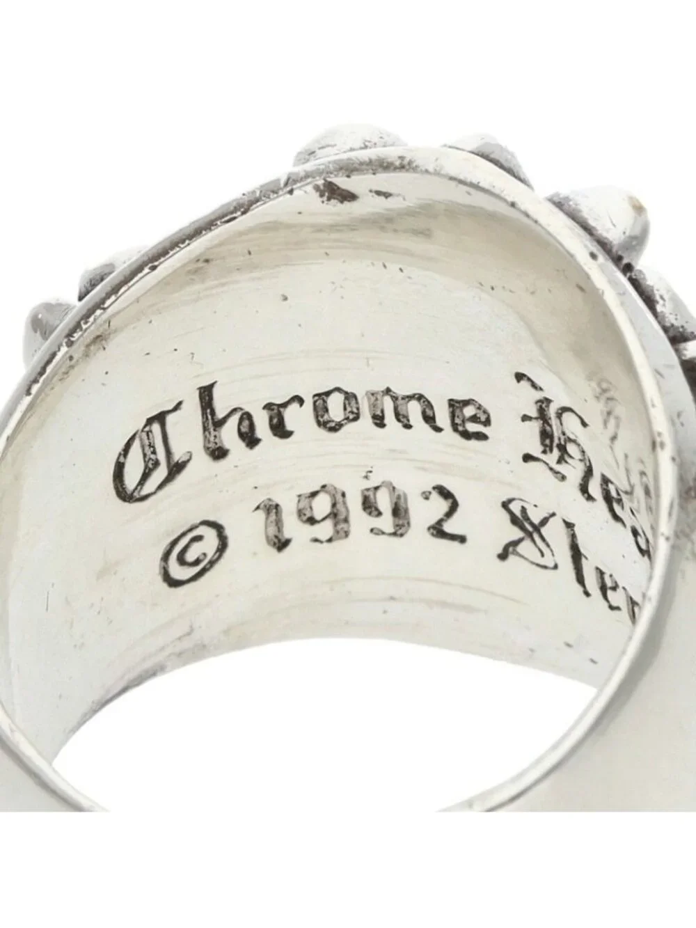 Chrome Hearts Keeper Silver Ring